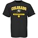 Russell Colorado Buffaloes Black Basketball T-shirt