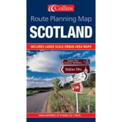 Route Planning Map: Scotland (Routeplanning Map)
