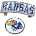 Collegiate Slider Ball Marker Cap/Belt Clip - Kansas