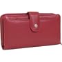 Buxton Hudson Checkbook Wallet (Dark Red)