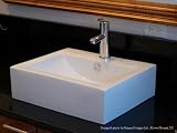 KIVCS20 Bathroom Lavatory Ceramic Vessel Sink Bowl