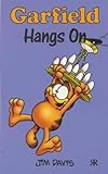 Garfield hangs on
