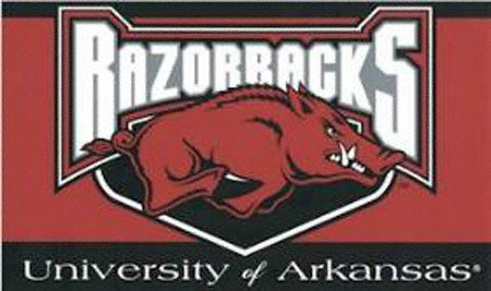 Arkansas Razorbacks 3x5 Flag