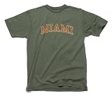 University of Miami (FL) Hurricanes Arch Logo T-Shirt by Red Jacket