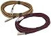 Musicians Gear Tweed Lo-Z Woven Mic Cable, Black Tweed 20 Foot