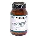 TwinLab L-Tyrosine, 500 mg, 100 Capsules (Pack of 2)