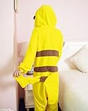 YiTao Deal Anime Pokemon Pikachu Romper Pajamas Costume Cosplay Outfit Size S