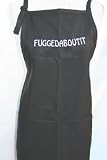 Black Embroidered Apron 