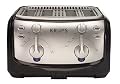 Krups FEM4B 4-Slice Toaster, Black