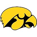 NCAA Iowa Hawkeyes 12-Inch Magnet
