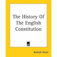 【クリックで詳細表示】The History of the English Constitution [ペーパーバック]