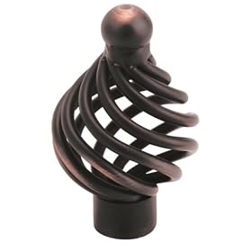 Amerock BP19320-ORB Village Classics Birdcage 1-3 8-Inch Diameter Knob, Oil Rubbed Bronze by Amerock