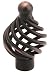Amerock Village Classics Birdcage 1-3/8-Inch Diameter Knob, Oil Rubbed Bronze #BP19320-ORB