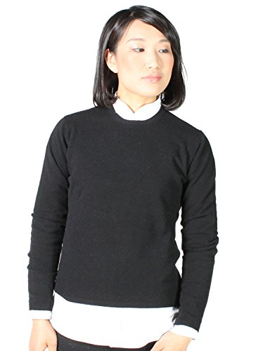 (ウィリアムロッキー) WILLIAM LOCKIE SUPER GEELONG LAMBS LS CREW PULLOVER SWEATER