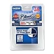 Brother International Corp. BRTTZES141 Industrial Tape- Laminated- .75in.- Black-Clear