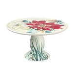 Review Pfaltzgraff 468 354 00 / Pfaltzgraff Holiday Market Pedestal Cake Plate with Server