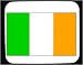 Mouse Pad with map, Ireland, Irish