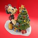 Disney Mickey Mouse Trimming the Christmas Tree Ornament