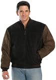 Classic Two Tone Baseball Bomber Jacket