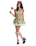 Disguise Costumes Unisex - Adult Sassy Deluxe Candyland