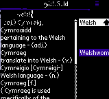 English to Welsh Dictionary
