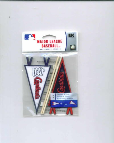 Major League Baseball Scrapbook Pennants & Stickers- St. Loius CARDINALS