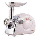 Sunmile 1.3HP 8# UL Electric Meat Grinder 315W Rated Power/1000W Max Power SM-G70 W/ S.S. Cutting Blade,S.S.Cutting Plates,Sausage Stuffing and Food Pusher
