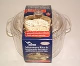 from Kerfoots Microwave Rice and Vegetable Steamer and 2.5ltr Casserole Dish