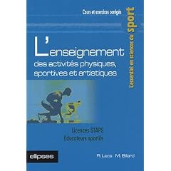L'enseignement des activit�s physiques, sportives et artistiques