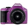 Pentax K-x Digital SLR with 18-55mm Zoom Lens (Purple Haze)