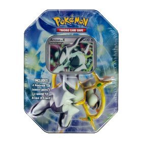 Pokemon 2009 Collector Tin Set Arceus with Arceus LV.X Card