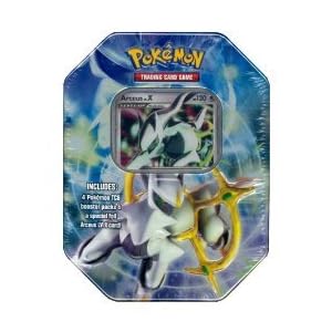 Pokemon 2009 Collector Tin Set Arceus with Arceus LV.X Card