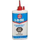 3-In-One 10045 Motor Oil Bottle, 3 Fluid Ounce, 2" OD, 0.88" Length
