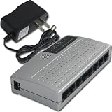 10/100 8-Ports Fast Ethernet Network Switch/Hub IEEE802.3, IEEE802.3u Compatible