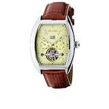 Pere de Temps Mens Rene` Metro Automatic Mechanical Watch Stainless Steel with Exhibition Dial... by Pere de Temps