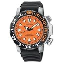 Seiko Men's Automatic Dive Black Urethane Strap Watch #SNM037