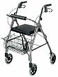 Aluminum ROLLATOR Walker inTitanium