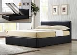 Ottoman Brown 4ft 6 Double Storage Bed