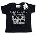 Dirty Fingers - Forget the Lullaby, Rock me to Heavy Metal - Baby & Toddler T-shirt 0-6 months, Black