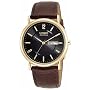 Citizen Eco-Drive Men's Gold-Tone Leather Watch #BM8242-08E
