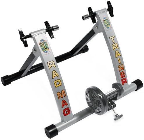 RAD Cycle Bike Trainer Indoor Bicycle Exercise Portable Work Out Cycle with Smooth Magnetic Resistance Allows You to Work Out with Your Bike