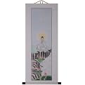 Chinese Goddess Wall Art Painting - Cream