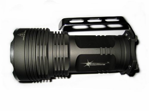  NEW Searchlight High-power Super Bright 6000 Lumens 5x Cree Xm-l T6 LED Flashlight 