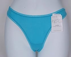 OnGossamer Brilliant Hip-G Thong (M/L, Aqua)