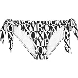 ROXY Love Womens Swimsuit Bottom - White/Black