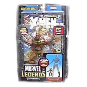 Marvel Legends Exclusive Series Action Figure Age of Apocalypse Sabretooth with Giant Man Builder Piece