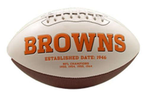 NFL Cleveland Browns Signature Series Team Full Size Footballs