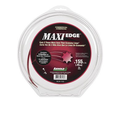 Arnold Maxi Edge WLM-1155 Commercial Grade String Trimmer Line .155-Inch x 75-Feet On Sale