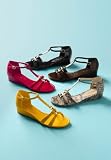 Chadwicks T-Strap Low Wedge