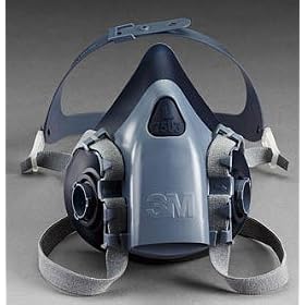 3M 7500 Series Reusable Half-Facepiece; Model 7503; Size: Large